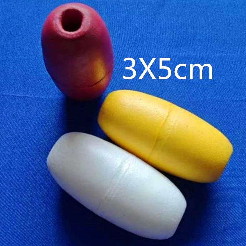 Fishing Bobber Float - Finefish 3x5 ซม./5x5 ซม./8x8 ซม.สีขาว PVC