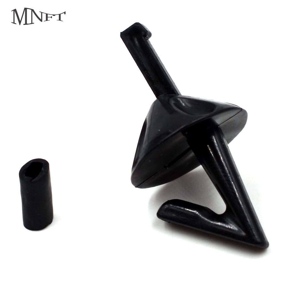 Fishing Equipment On Sale - MNFT 20pcs สีดําเหยื่อตกปลาโล่ Impact SHIELD คลิปตกปลาทะเล