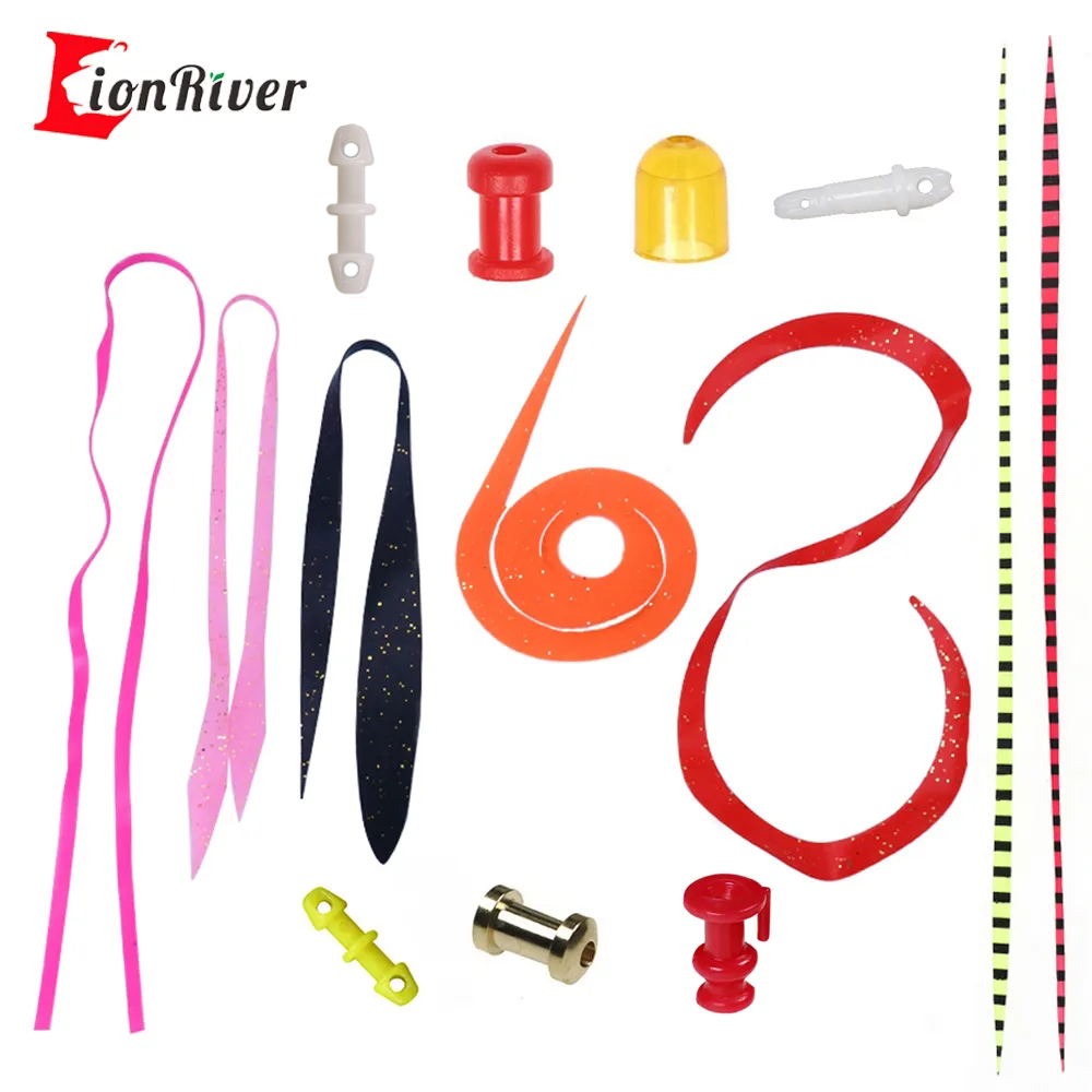 Soft Plastic Lure - Lionriver กระโปรงตกปลาซิลิโคน20ชิ้น, อุปกรณ์ตกปลาสำหรับน้ำเค็มผลิตจากพลาสติก