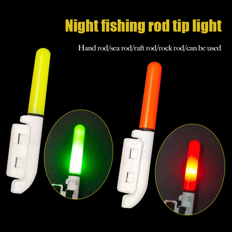 Fishing Bobber Float - ไฟ LED สำหรับตกปลาตอนกลางคืน 1 ชิ้น แท่งไฟเรืองแสง