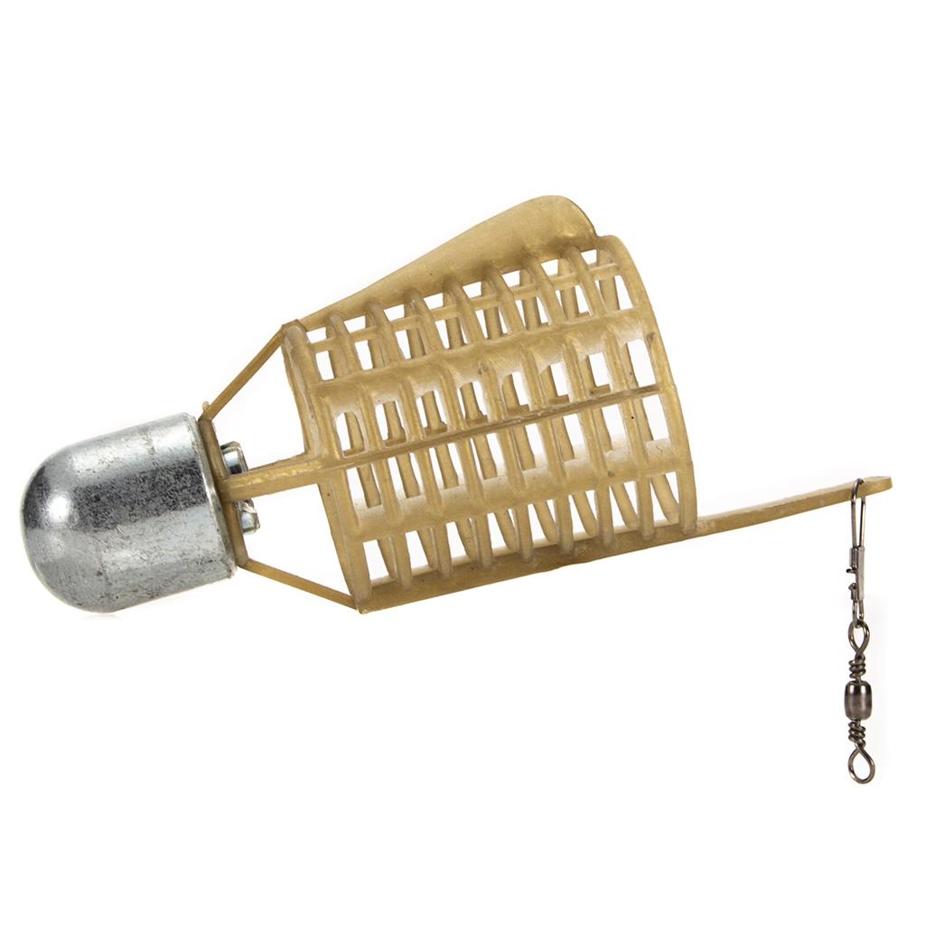 Fishing Lure - ตะกร้าตกปลาแบบพกพา ตะกร้าใส่เหยื่อตกปลา อุปกรณ์ตกปลาน้ำหนักเบาสำหรับการตกปลาบนเรือ