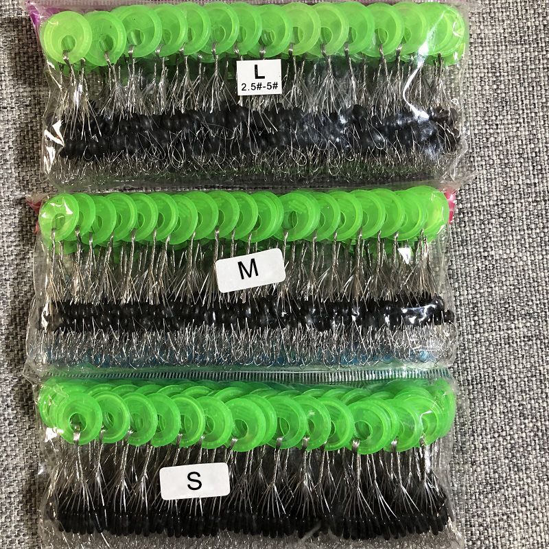 Fishing Bobber Float - 600 ชิ้น 100 กลุ่ม/ชุดตกปลา Bobber Stopper