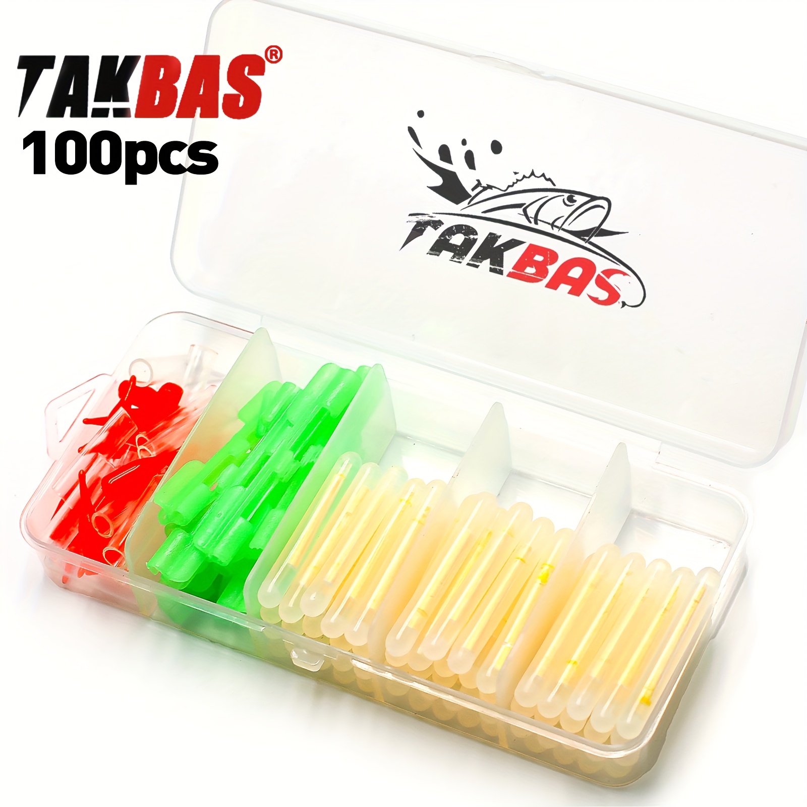 Fishing Bobber Float - 100PCS ตกปลา GLOW Sticks ชุด,Rod TIP