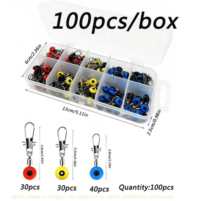 Fishing Equipment On Sale - 20pcs สายตกปลา Hook Swivels Shank คลิป