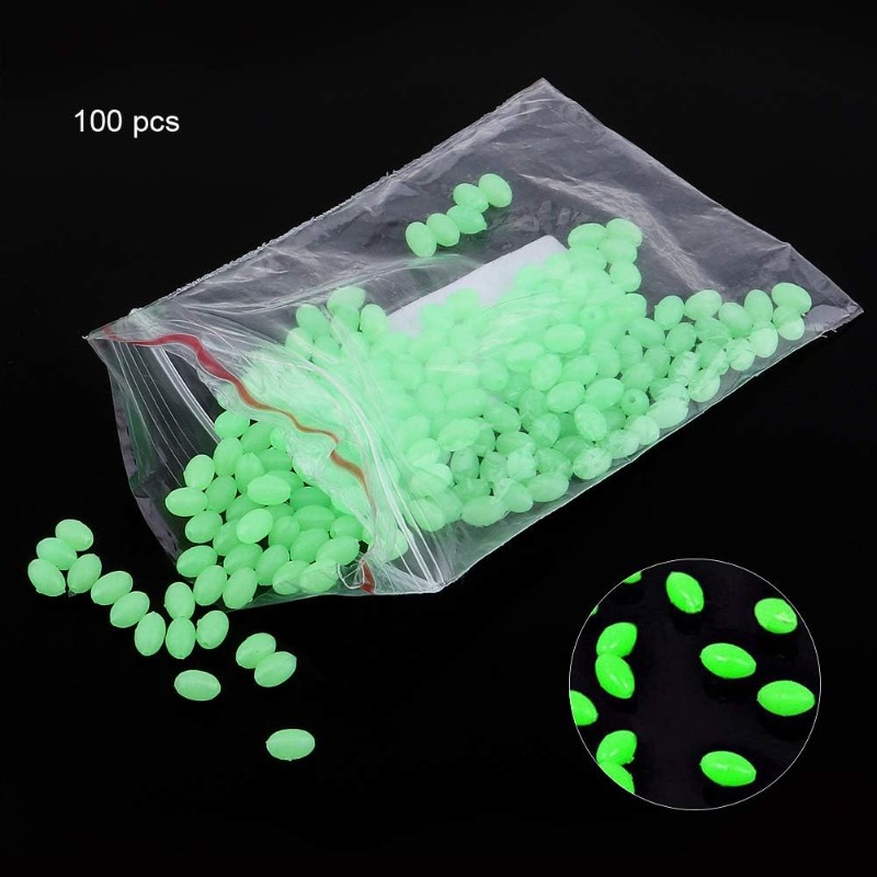 100 ชิ้น/ล็อตรูปไข่ Night Lumi - Fishing Equipment On Sale บทวิจารณ์และราคา