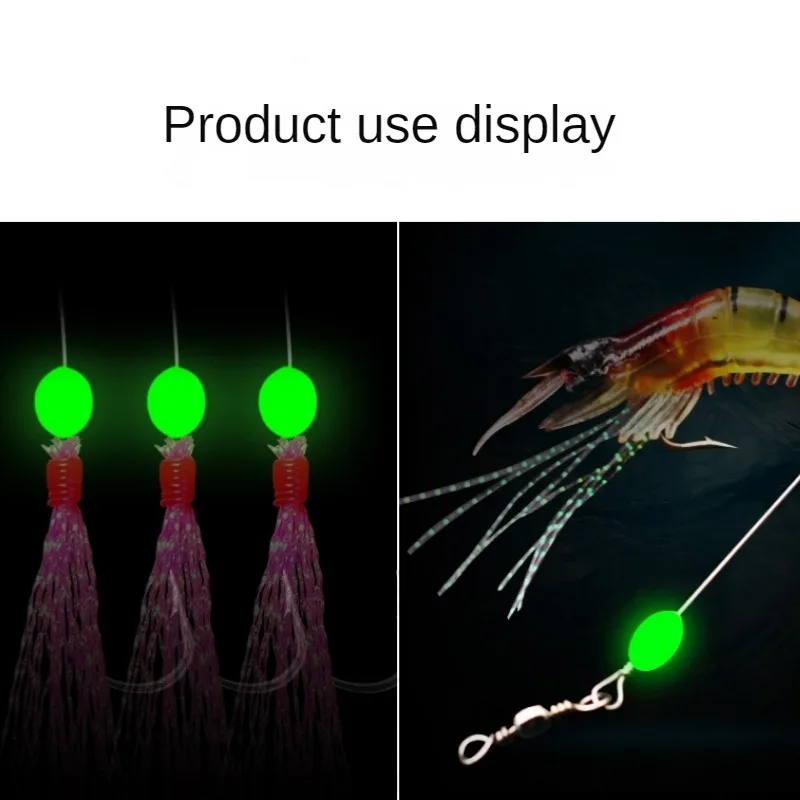 100 ชิ้น/ล็อตรูปไข่ Night Lumi - Fishing Equipment On Sale บทวิจารณ์และราคา