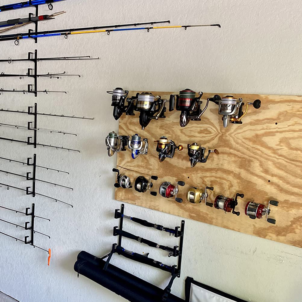 ที่แขวนรอกตกปลาแบบติดผนัง 5 ชิ - Fly Fishing Set บทวิจารณ์และราคา