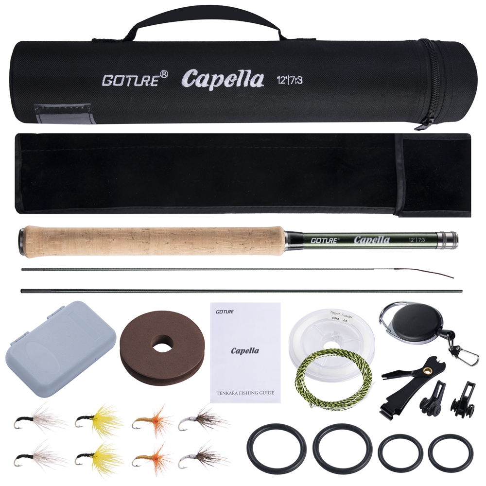 Goture Tenkara Fly Fishing Rod - Fly Fishing Set บทวิจารณ์และราคา