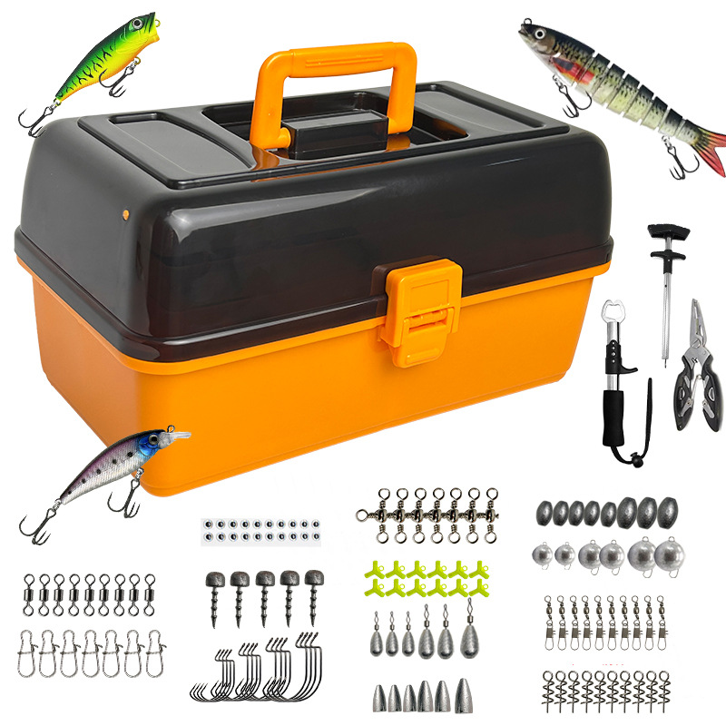 ชุดอุปกรณ์ตกปลาแบบนุ่ม 4 ชั้น  - Fishing Lure บทวิจารณ์และราคา