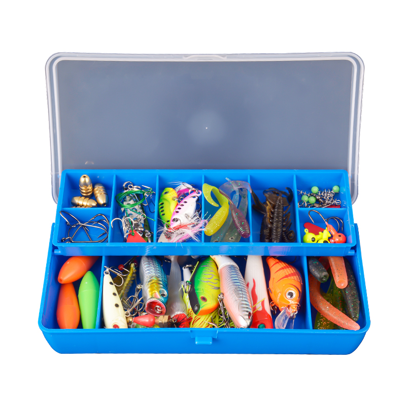 TAIYU แบบพกพากล่องตกปลา 11 ช่อ - Soft Plastic Lure บทวิจารณ์และราคา