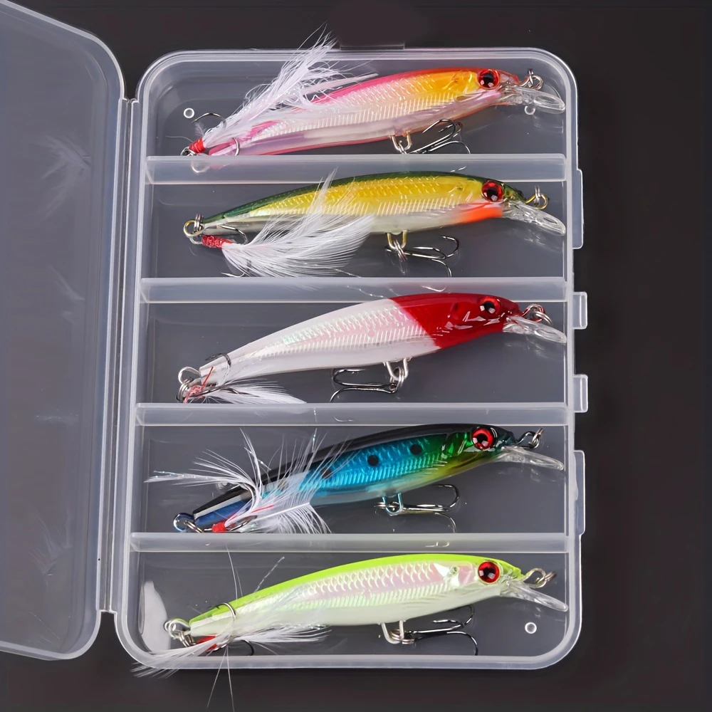 5ชิ้น/กล่อง3D เลเซอร์ Bionic E - Fishing Lure บทวิจารณ์และราคา