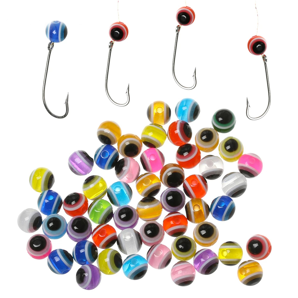 ลูกปัดตกปลามีตาปลาหลากสีอุปกรณ - Fly Fishing Set บทวิจารณ์และราคา