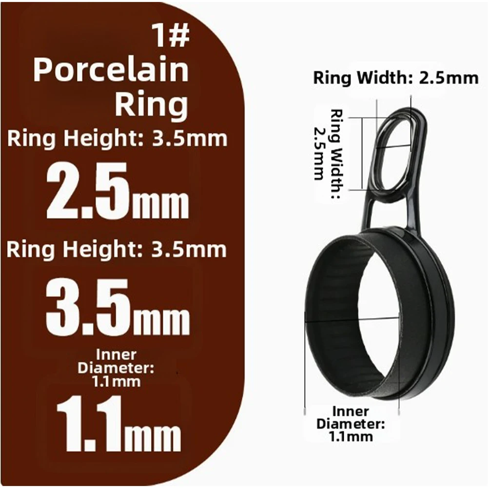 วงแหวนนำสายเบ็ดตกปลาสแตนเลสสำห - Fishing Equipment Terms บทวิจารณ์และราคา