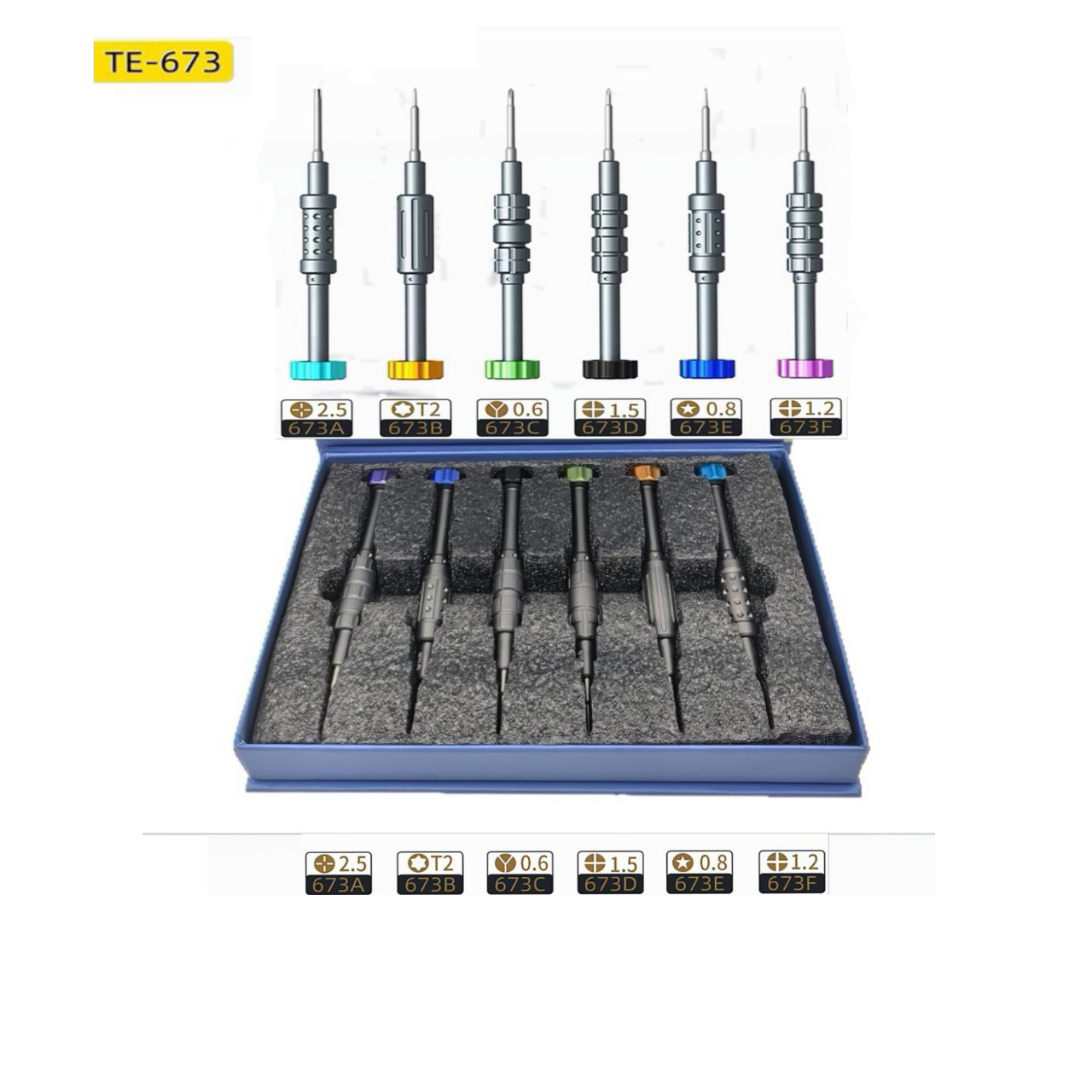 ไขควงแม่เหล็กแรงสูง TE-673/674 - Fly Fishing Set บทวิจารณ์และราคา