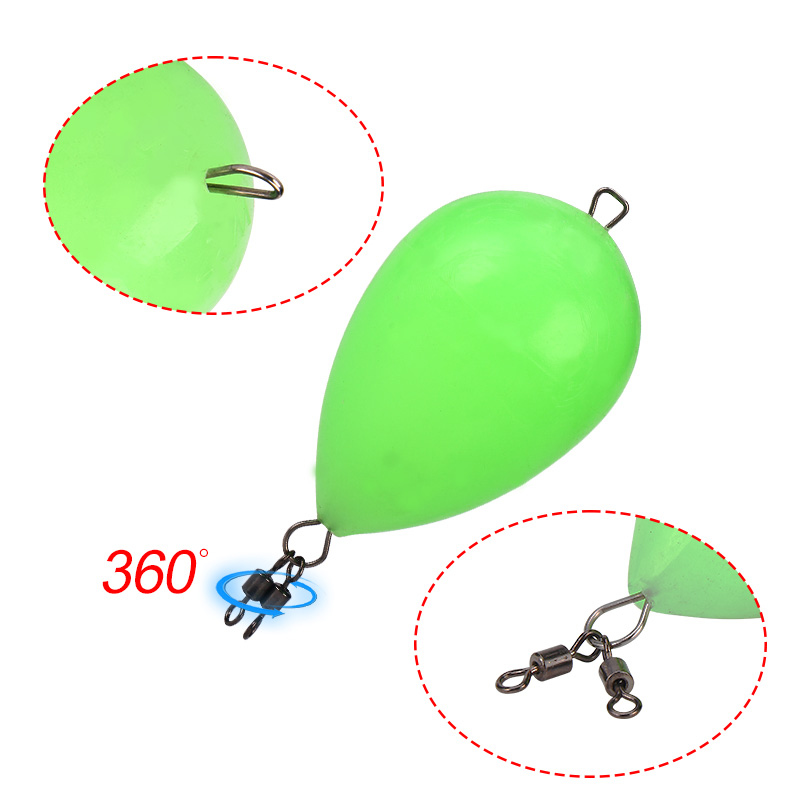 ทุ่นตกปลาเรืองแสง WEIHE 1 ชิ้น - Fishing Bobber Float บทวิจารณ์และราคา