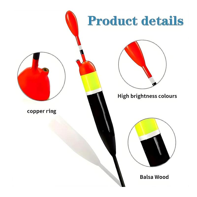 〔ODS13〕ทุ่นลอยน้ำทำจากไม้บัลซา - Fishing Bobber Float บทวิจารณ์และราคา