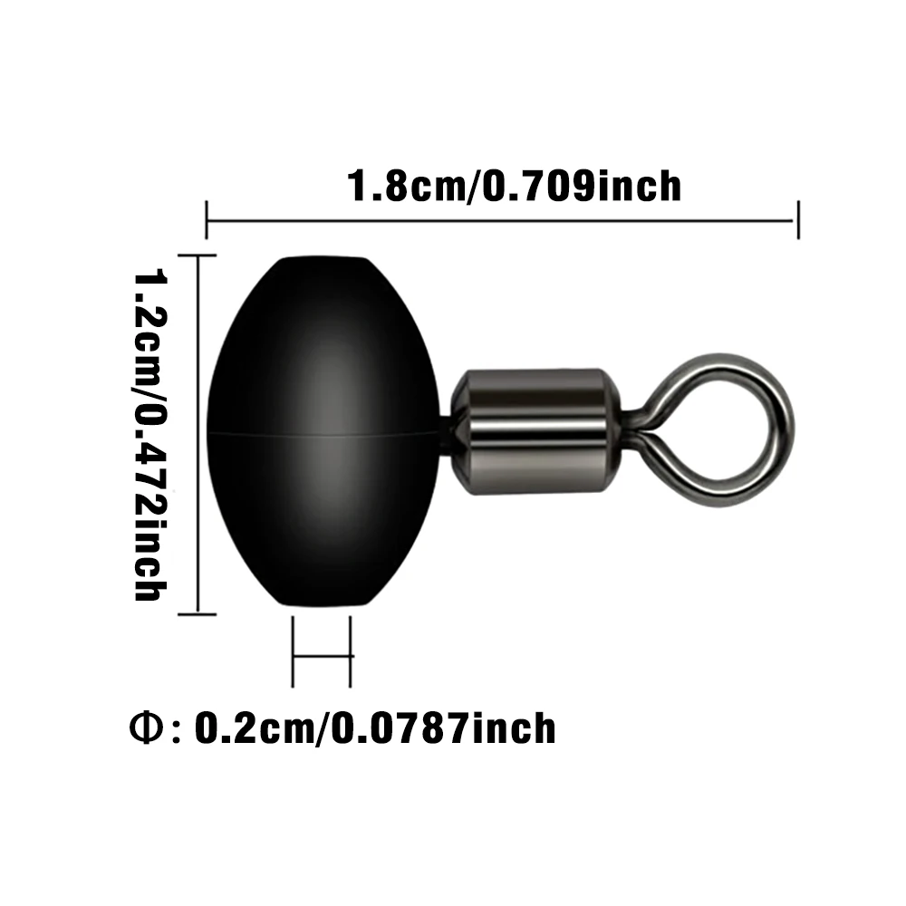 MNFT 10 ชิ้นรอกหมุน Rig ลูกปัด - Fishing Equipment On Sale บทวิจารณ์และราคา