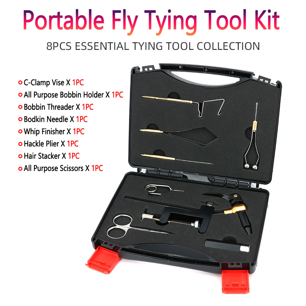 ชุดเครื่องมือผูกขนแมลงแบบ C-Cl - Fly Fishing Set บทวิจารณ์และราคา