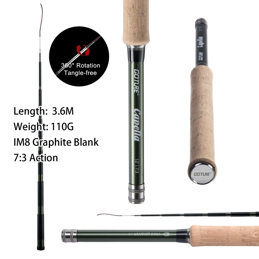 ชุดคันเบ็ดตกปลาแบบเท็นคาร่า Go - Fly Fishing Set บทวิจารณ์และราคา